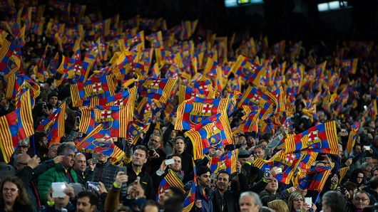 Aficionados Camp Nou