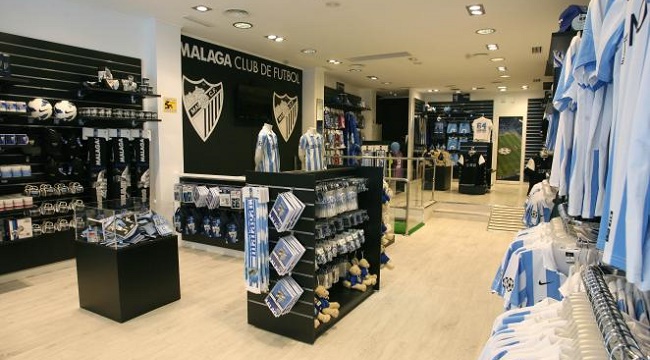 Málaga CF en el histórico su séptima tienda | Palco23