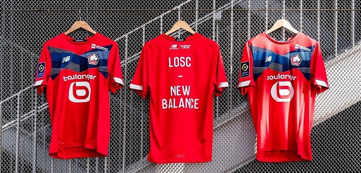 El Lille firma con New Balance el mayor contrato de patrocinio técnico de su historia