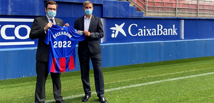 La SD Eibar seguirá contando con el patrocinio de CaixaBank hasta 2022