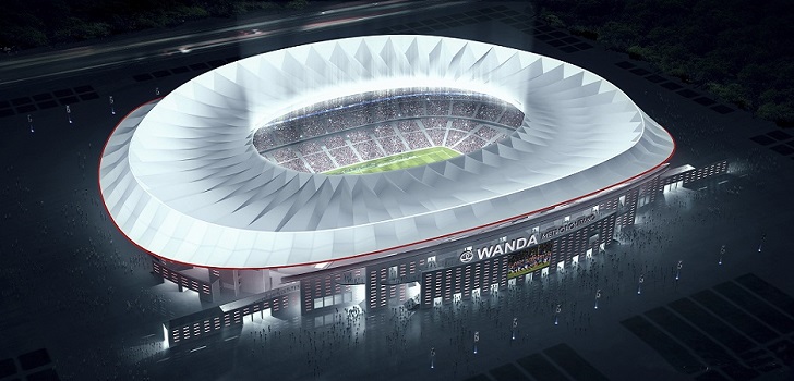 wanda metropolitano render nocturno