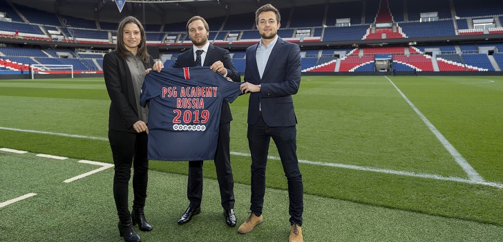 El campeón de la Ligue-1 se ha asociado con Academy Rus para establecer dos escuelas en Moscú. Los jóvenes, de entre tres y quince años, se formarán siguiendo la metodología del club francés.