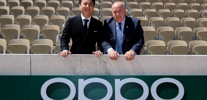 Roland Garros sigue los pasos de Wimbledon y ficha a Oppo como patrocinador