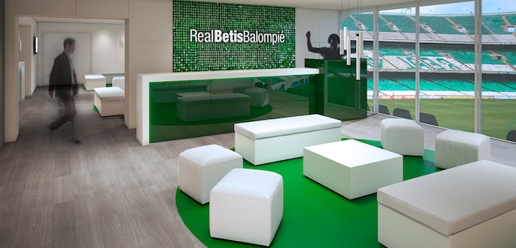 El Betis invertirá otros dos millones de euros para reforzar su oferta VIP con un ‘lounge’ en el estadio