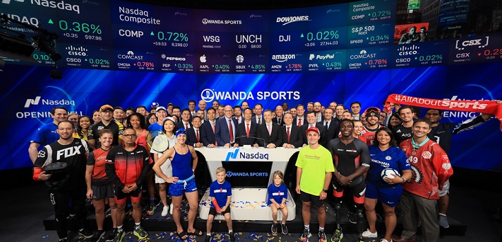 Wanda Sports capta finalmente 171 millones con su salto al Nasdaq