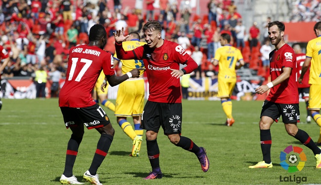 Mallorca Celebracion Gol 16-17 Iberostar Estadi 650