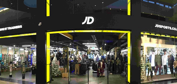 JD Sports salva el ejercicio: crece un 30% y encoge un 7,1% su beneficio en 2019