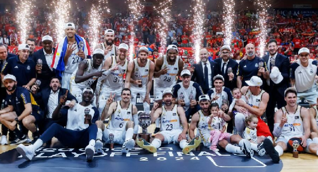 La ACB corona a Real Madrid con los pabellones al 88% durante los ‘play off’