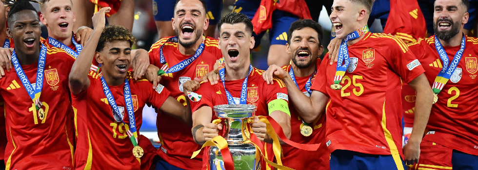 La Selección Española de Fútbol logra su cuarta Eurocopa y un premio de casi 30 millones