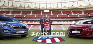 El Atleti vende la manga de su camiseta a Hyundai hasta 2021