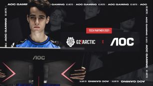 G2 Arctic firma un acuerdo de patrocinio con la empresa de monitores AOC