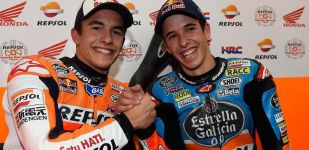 Estrella Galicia renueva con los hermanos Márquez