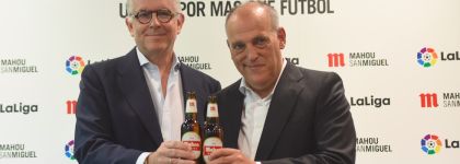 LaLiga toma una Mahou San Miguel 