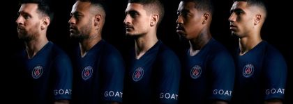 PSG firma un patrocinio con Goat por cincuenta millones en tres años