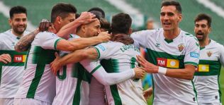 El Elche CF renueva por un año con su patrocinador principal, TM Grupo Inmobiliario