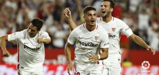 El Sevilla FC firma sendos patrocinios con Eisenar y las bodegas Emilio Moro