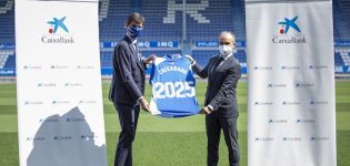 El Deportivo Alavés y CaixaBank renuevan su acuerdo de patrocinio hasta 2025