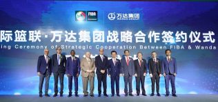 Wanda Group amplía hasta 2031 su alianza con Fiba